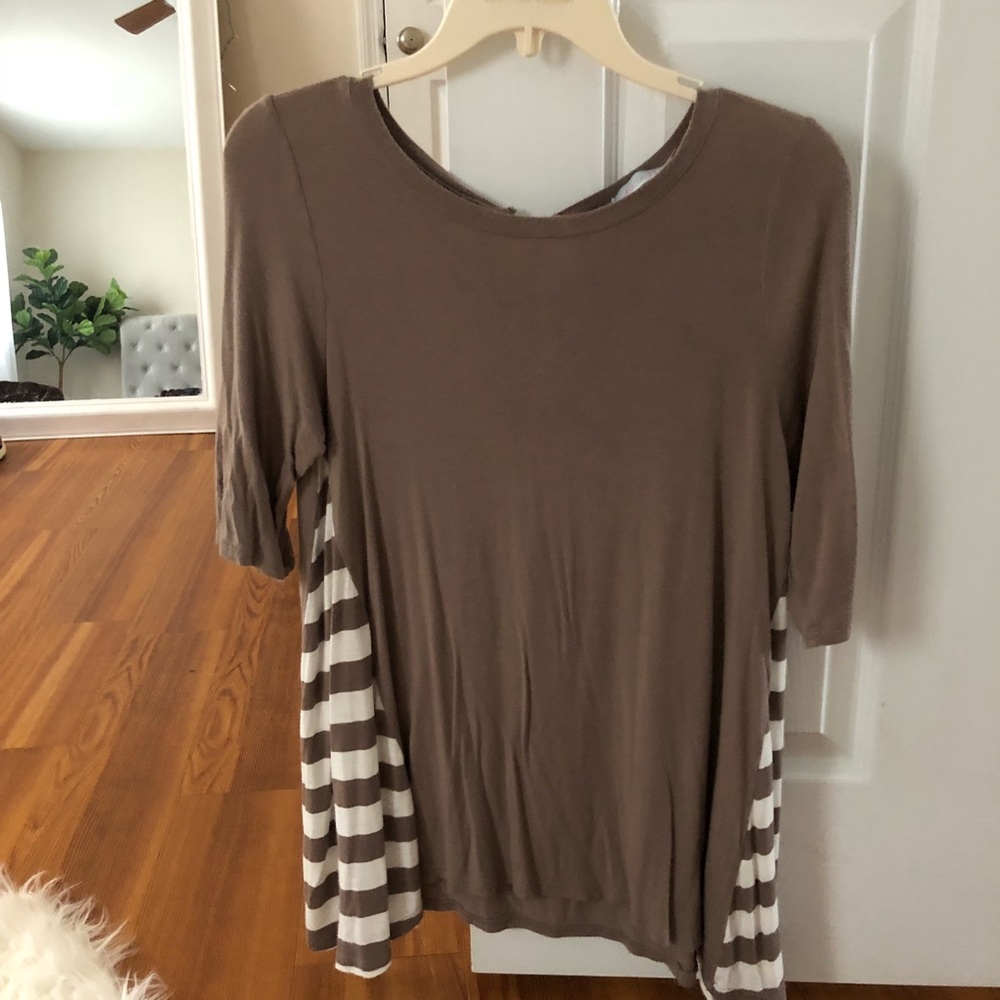 Brown Top from local boutique